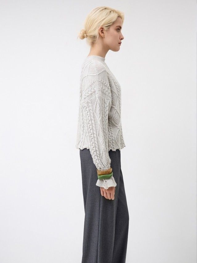 Джемпер женский CE LDK24129 24С-129СП, р.170-84, gray melange - 2