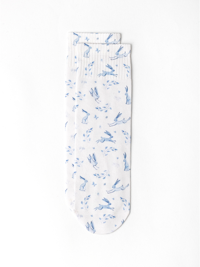 Носки жен. хлопковые CE FANTASY (короткие) 21С-112СП, р.23-25, 1177 молочный - 3