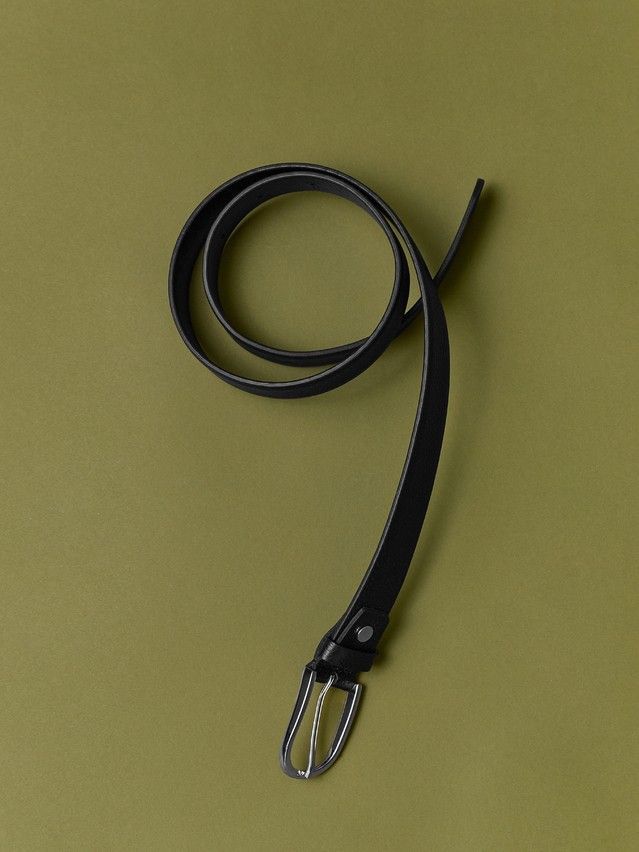 Ремень поясной женский C 1051, р.Размер 1 (XS-S),черный - 4