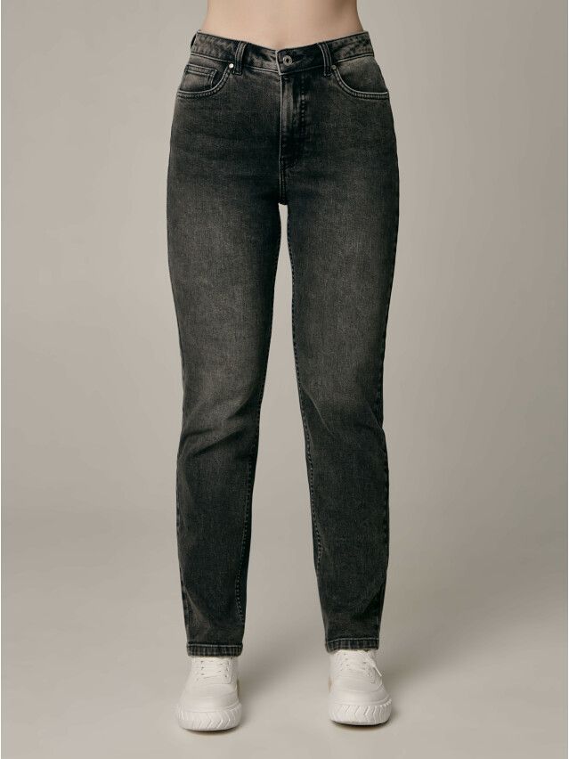 Брюки джинсовые женские CE CON-603, р.170-102, washed black - 1