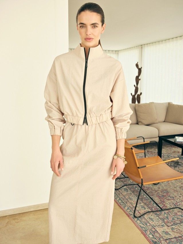 Жакет женский CE LJ 3104, р.170-84-90, beige - 2