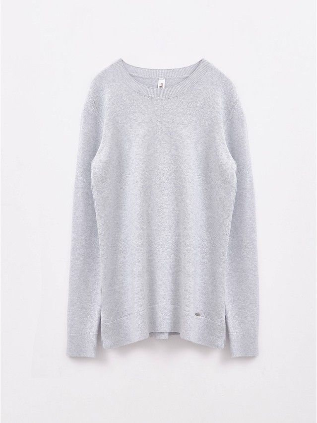 ᐅ Купить джемпер с разрезами по бокам LDK 138 в Минске цвет light gray ?️ в интернет магазине с доставкой по Беларуси