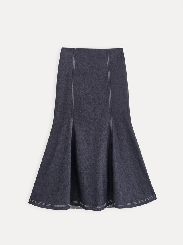 Юбка жен. C LU 3684, р.170-90, navy - 5