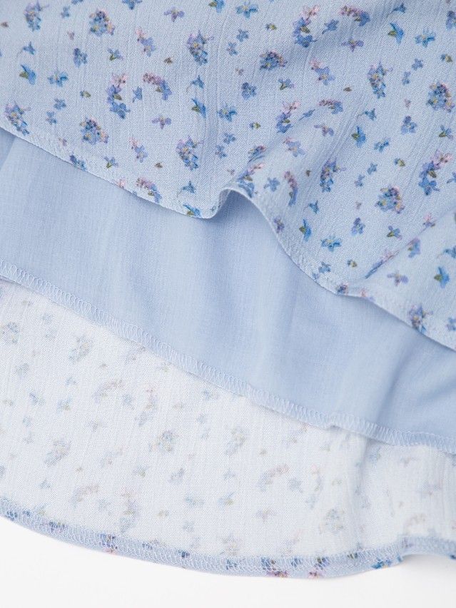 Сарафан жен. C LSF 3816, р.170-84-90, blue-flowers - 9