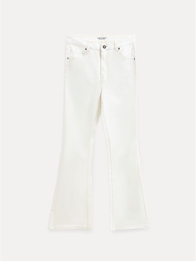 Брюки джинсовые женские CE CON-803, р.170-102, off white - 7
