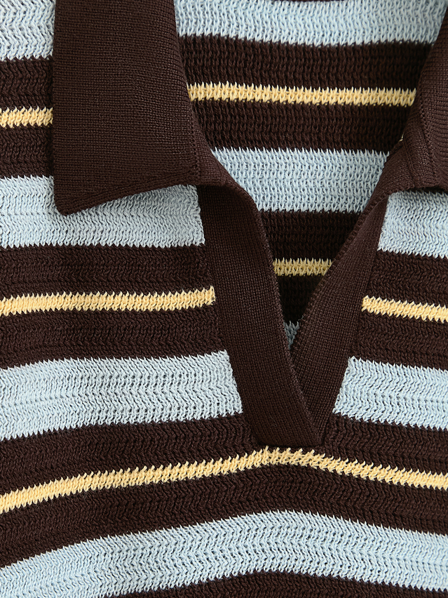 Джемпер жен. C LDK25139 25С-139СП, р.170-84, brown-blue-yellow - 8