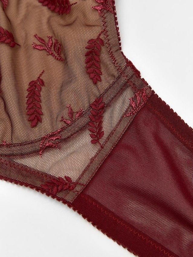 Бюстгальтер CE RENDEZVOUS RB6013, р.80C, бордо с телесным - 5