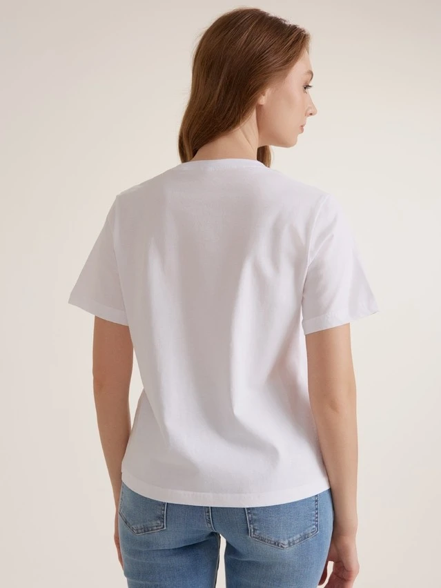 Джемпер жен. CE BASIC COLLECTION LD 5024, р.170-84, white - 2