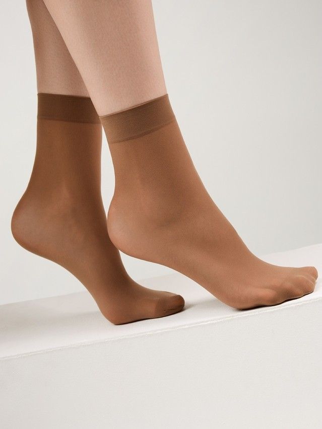 Носки женские CE PUDRA (2 пары),р.36-39, bronz - 4
