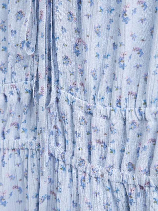 Сарафан жен. C LSF 3816, р.170-84-90, blue-flowers - 8