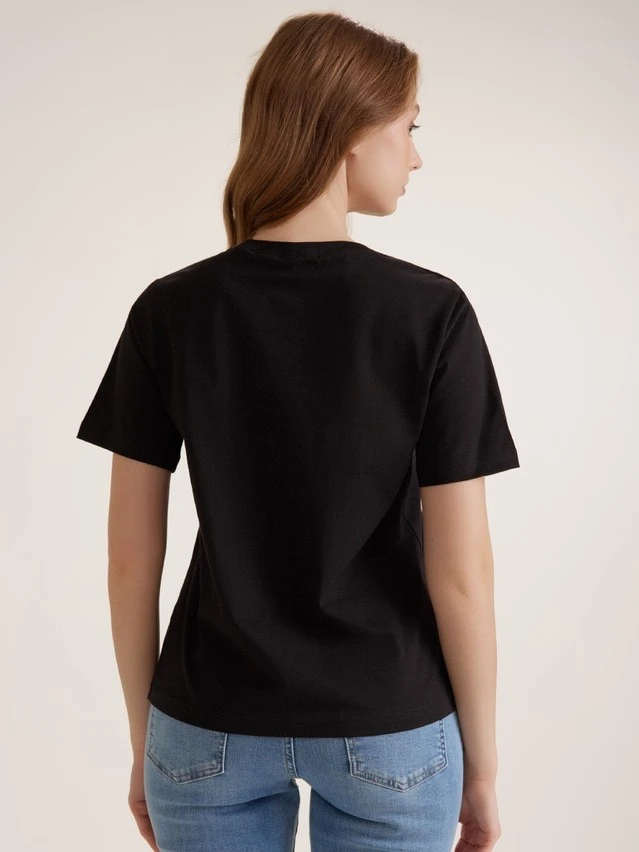 Джемпер жен. CE BASIC COLLECTION LD 5024, р.170-84, black - 2