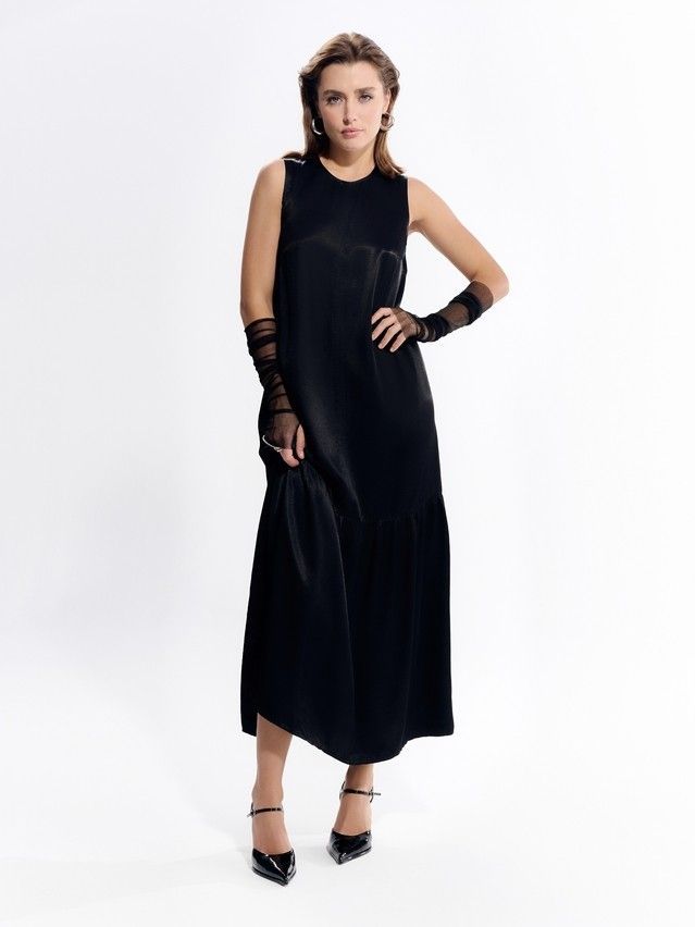 Платье женское CE LPL 3128, р.170-84-90, black - 6