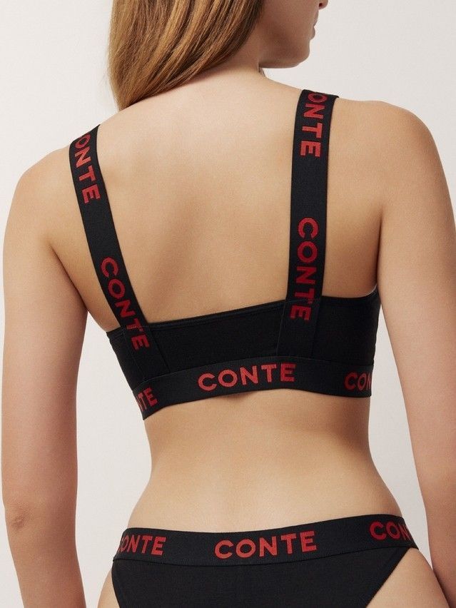 Бюстье женское CE COMFY LINE LBE 2990, р.170-84, black-red - 10