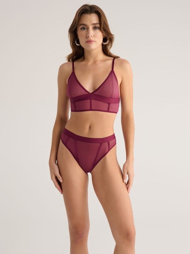 Трусы женские CE LOVE&MESH LBR 2561, р.90, marsala - 2