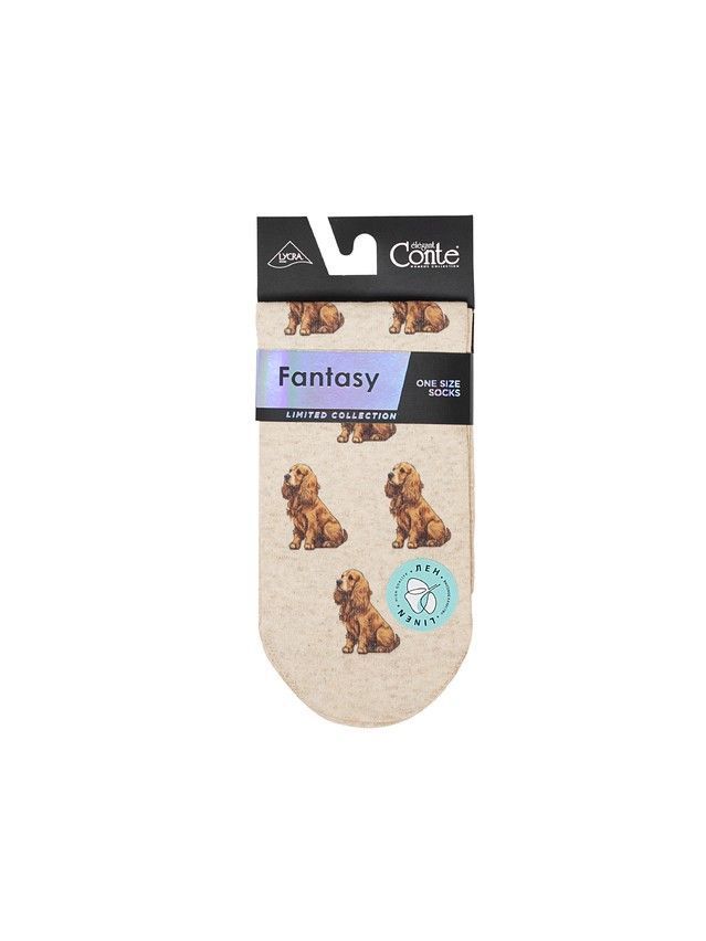 Носки женские CE FANTASY 20С-107/1СП, р.23-25, 745 бежевый - 4