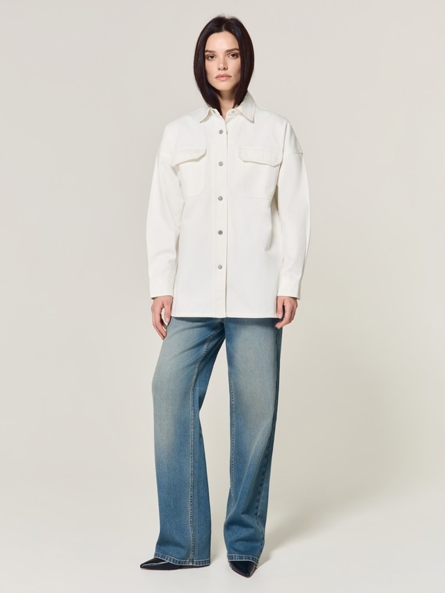 Ветровка джинсовая жен. C CON-924, р.170-84-90, off white - 8