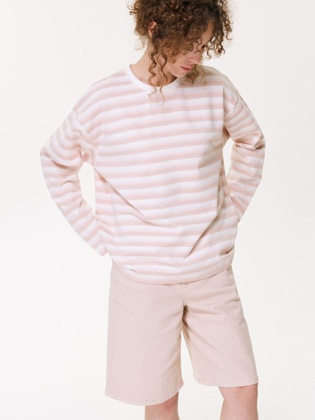 Джемпер жен. C LD 3591, р.170-84, beige-pink-ecru - 4