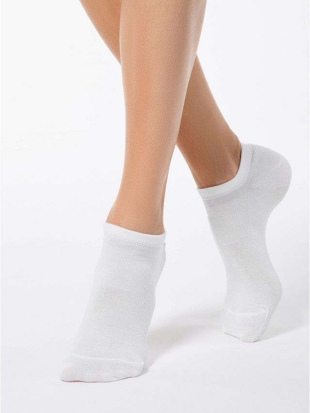 Носки вискозные женские ACTIVE (короткие, tencel) 15С-77СП, р. 36-37, белый, рис. 079 - 1