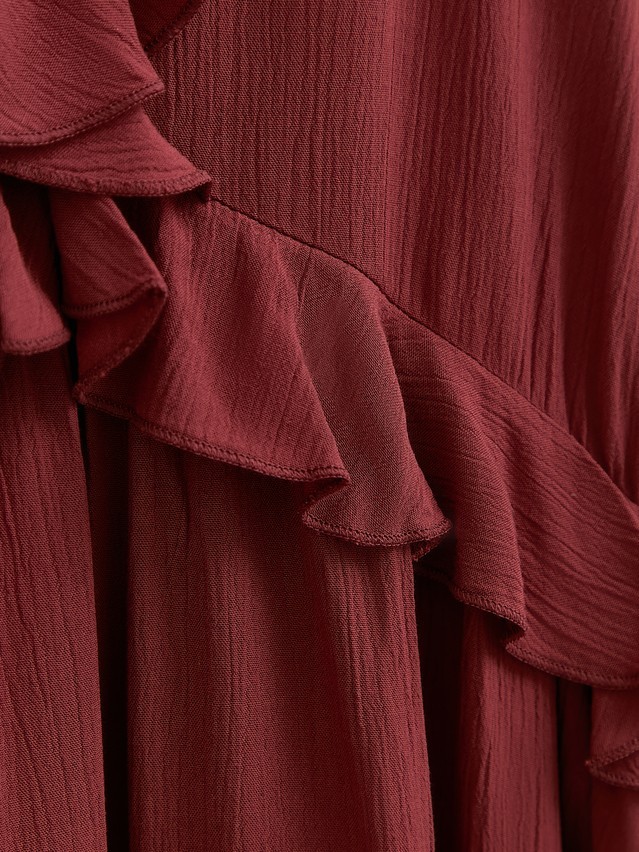 Платье жен. C LPL 3478, р.170-84-90, terracotta - 3