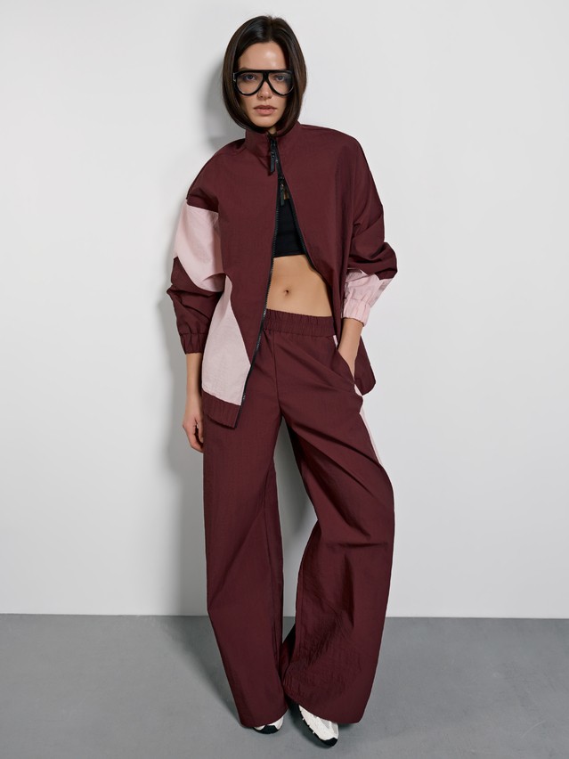 Брюки женские C LBK 3514, р.170-84-90, burgundy-pink - 3