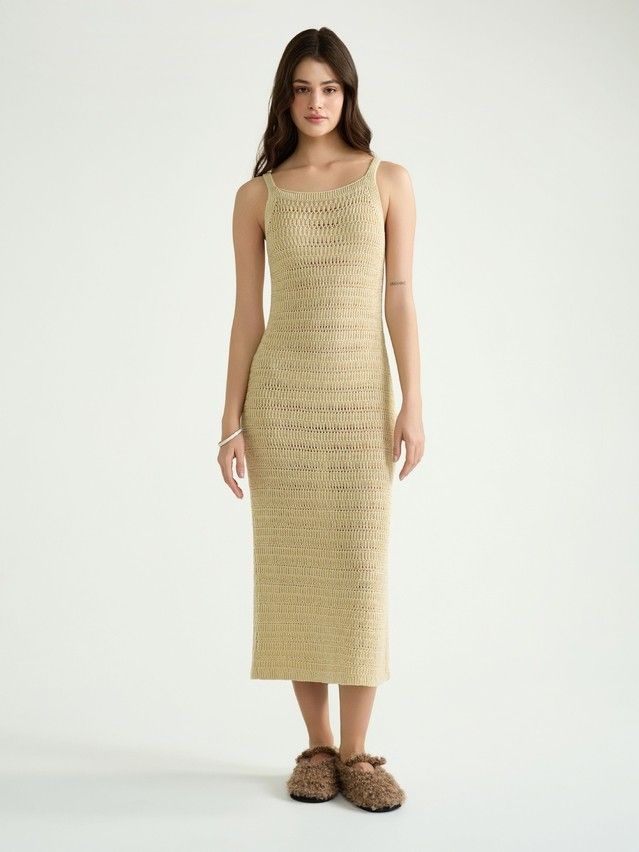 Платье женское CE LDK2444 24С-44СП, р.170-84-90, beige - 1