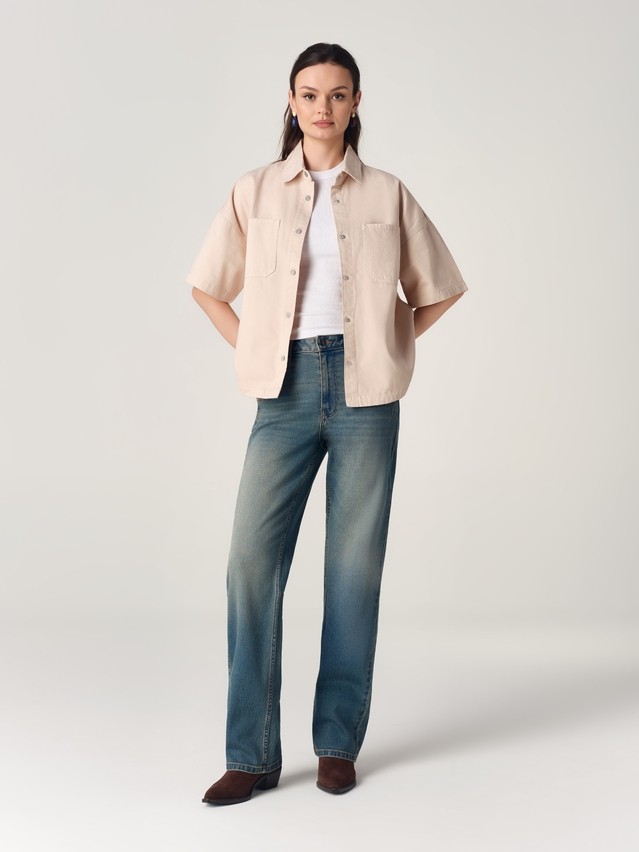 Джинсы жен. C CON-862, р.164-90, blue tint - 1