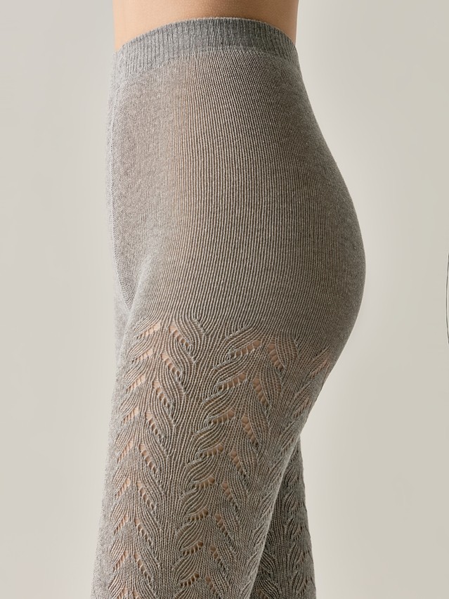 Колготки женские хлопковые CE AJOUR 300 24С-146СП, р.2, 075 grey - 3