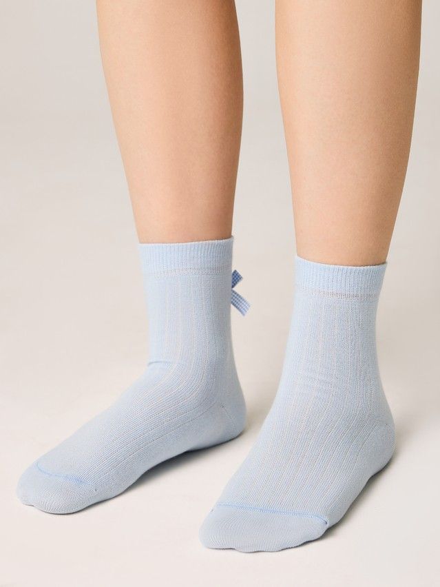 Носки детские CK TIP-TOP (декор, бантики) 24С-179/1СП, р.16, 109 голубой - 3
