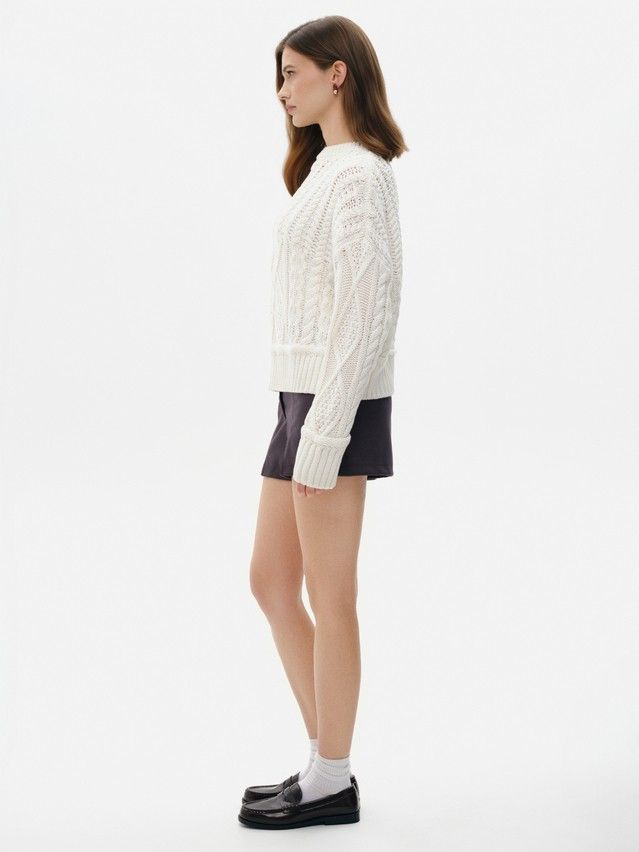 Джемпер женский CE LDK24140 24С-140СП, р.170-84, ecru - 2