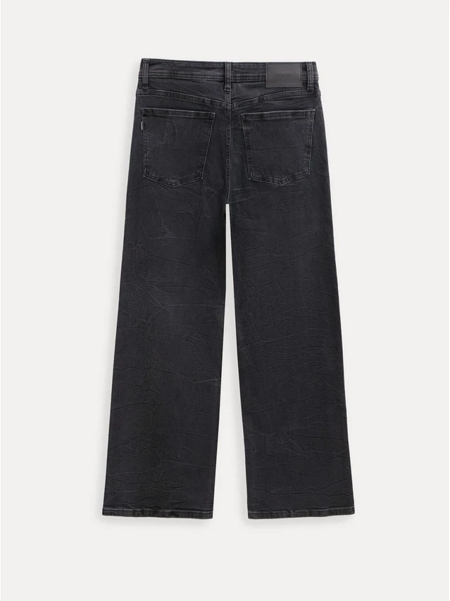 Джинсы жен. C CON-972, р.164-90, washed black - 10