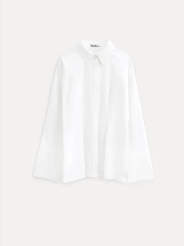 Рубашка жен. C LRU 3774, р.170-84-90, white - 5