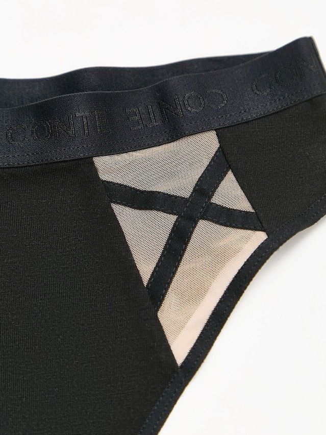 Трусы женские CE CRISS CROSS LBR 2995, р.90, black-natural - 6