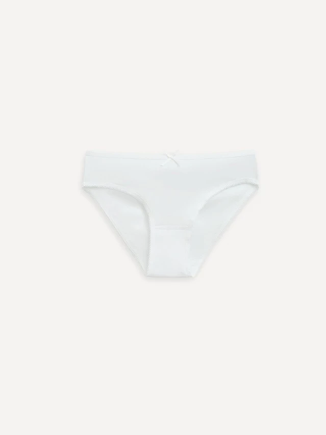 Трусы дев. CE BASIC COLLECTION DB 5101 (пакет),р.116,122-60, white - 1