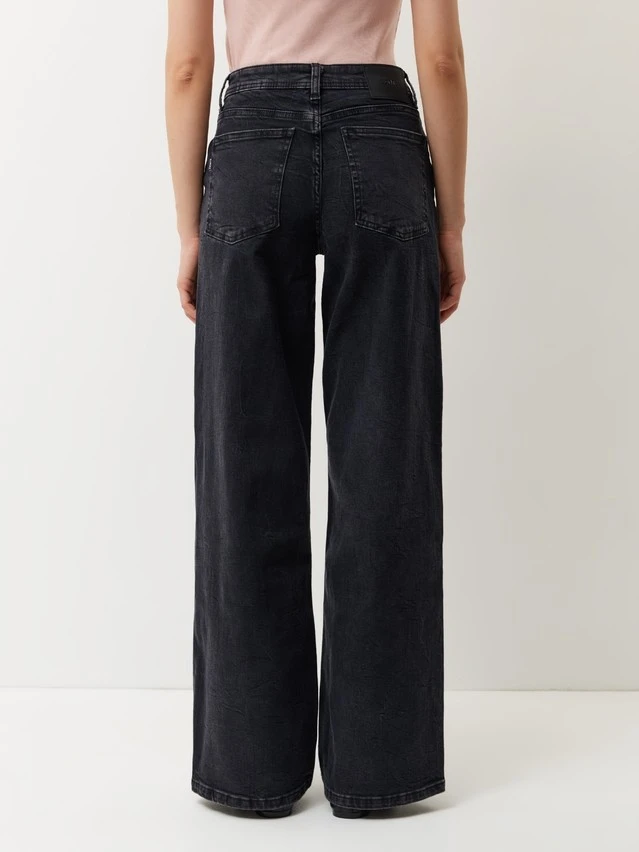 Джинсы жен. C CON-972, р.164-90, washed black - 5