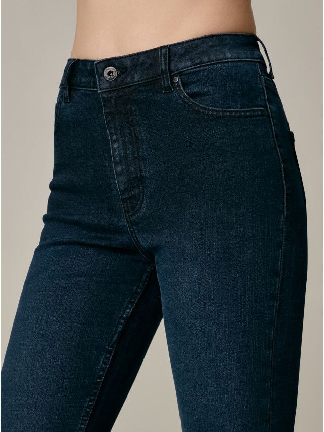Брюки джинсовые женские CE CON-588, р.170-102, blue black - 7