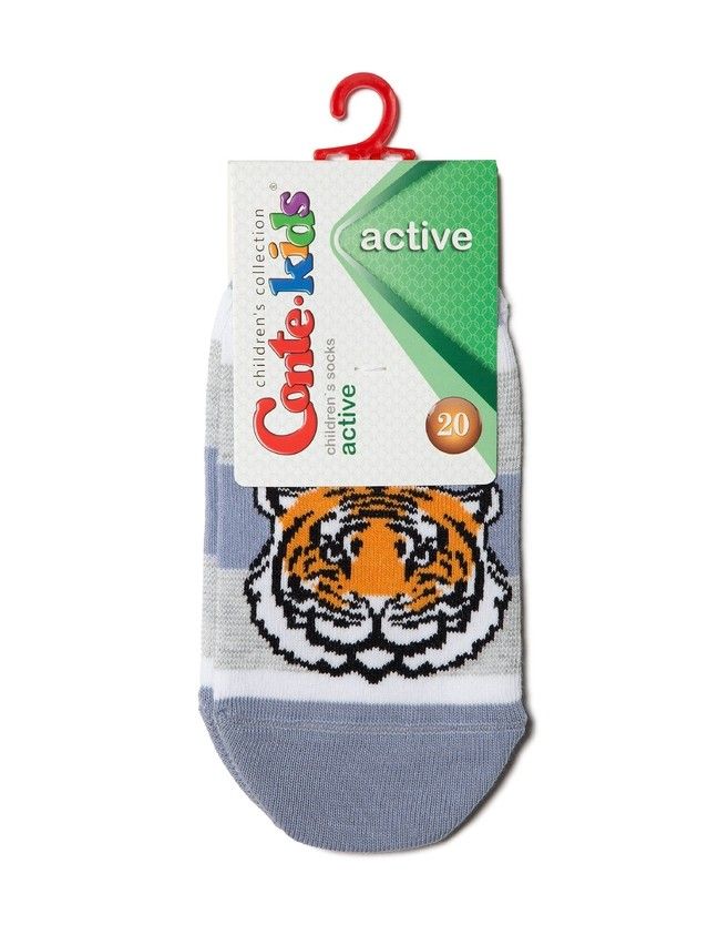 Носки детские ACTIVE (ультракороткие) 17С-87СП, p. 24, светлый джинс, рис. 332 - 2