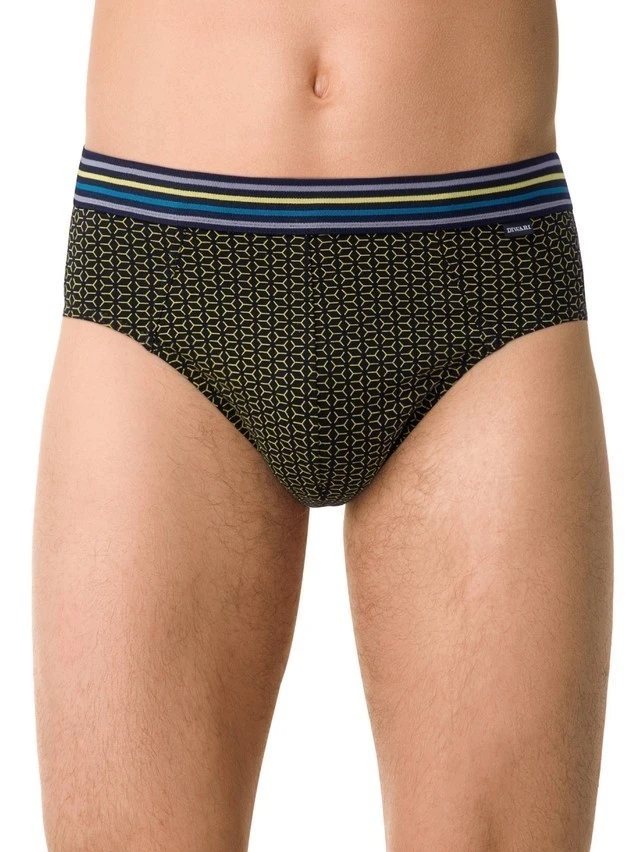 Трусы мужские SHAPE MSL 869 (на вешалке),р.78,82, navy-yellow - 2