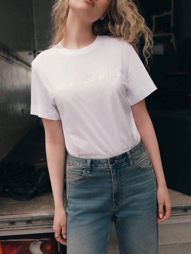 Джемпер женский CE LD 3029, р.170-92, white-potato - 2