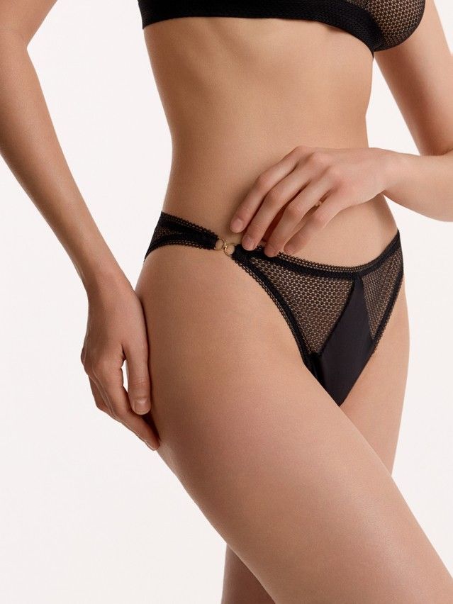 Трусы жен. C INFINITY LBR 3349, р.90, black - 3
