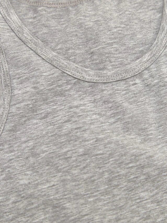 Майка мал. C BASIC COLLECTION BM 5107 (пакет),р.116,122-60, grey melange - 3