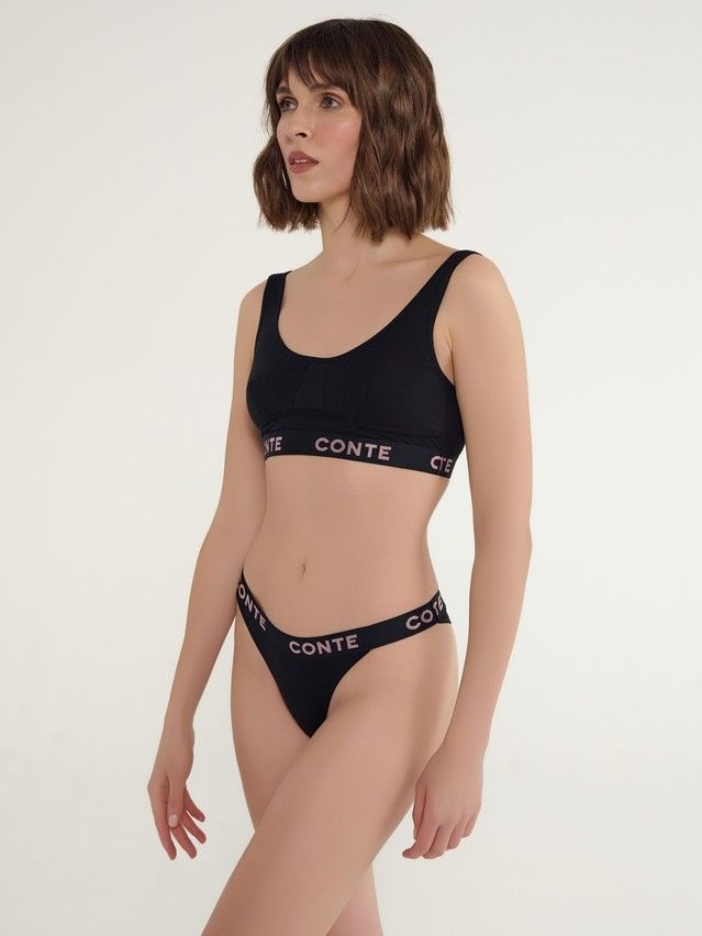 Бюстье женское CE COMFY LINE LBE 2990, р.170-84, black-pink - 3