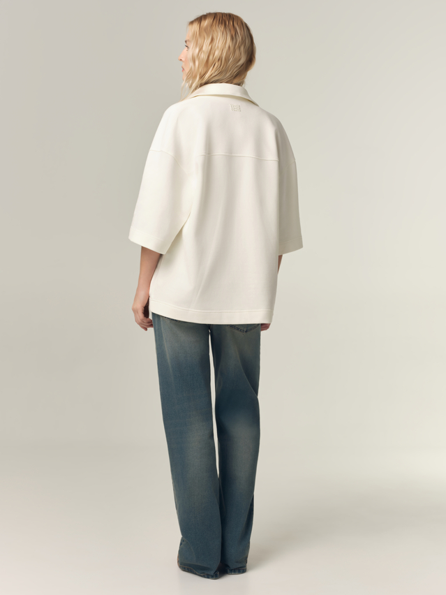 Рубашка жен. C LRU 3371, р.170-84-90, ecru - 2