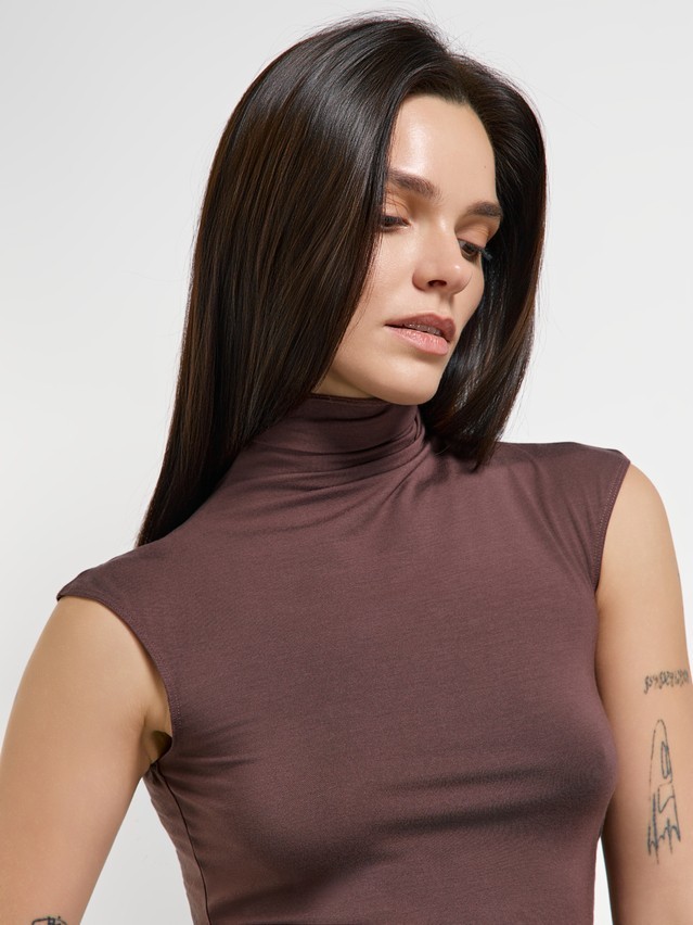 Блузка женская C LBL 3415, р.170-84, royal chocolate - 4