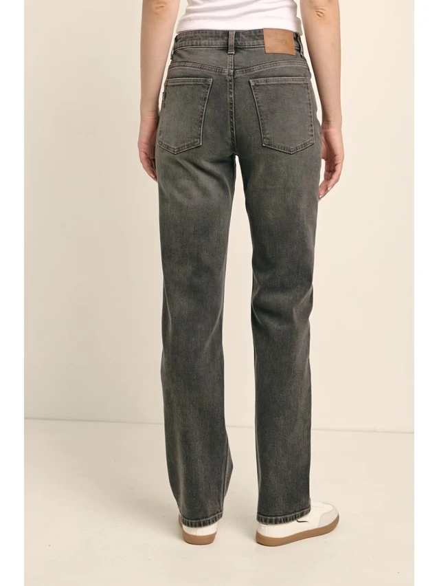 Джинсы жен. C CON-951, р.164-90, washed black - 11