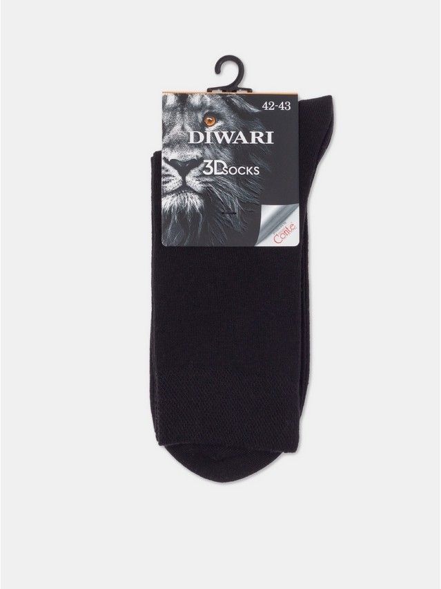 Носки мужские DW 3DSOCKS 23С-121СП, р.25, 000 черный - 2