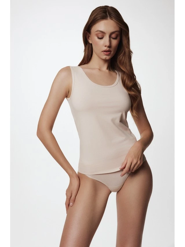 Майка женская CE BASIC COLLECTION LM 2020 (пакет),р.170-84, natural - 6
