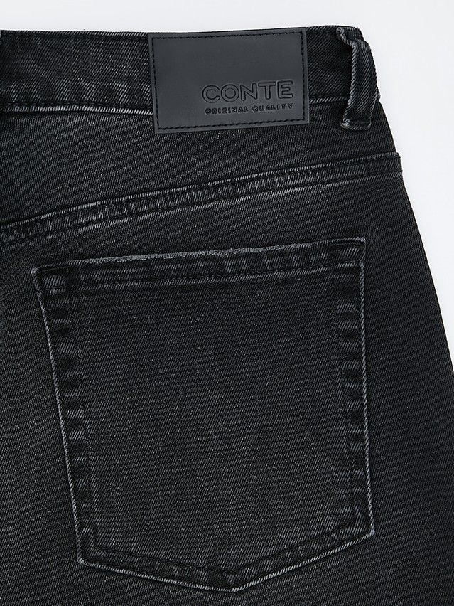 Джинсы женские C CON-801, р.164-90, washed black - 9