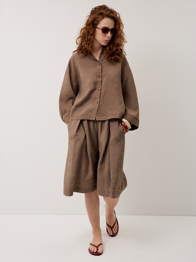 Шорты жен. C LS 3427, р.170-84-90, chocolate - 5