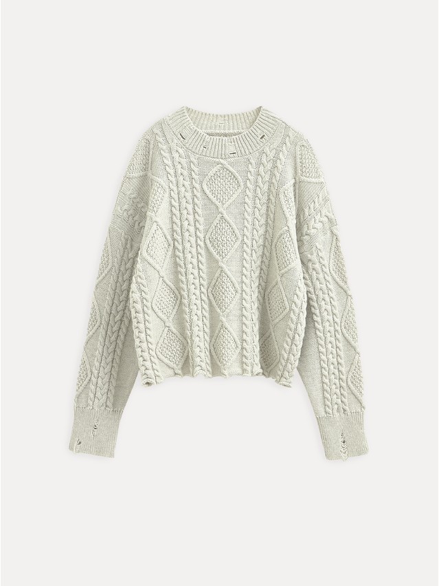 Джемпер женский CE LDK24129 24С-129СП, р.170-84, gray melange - 6