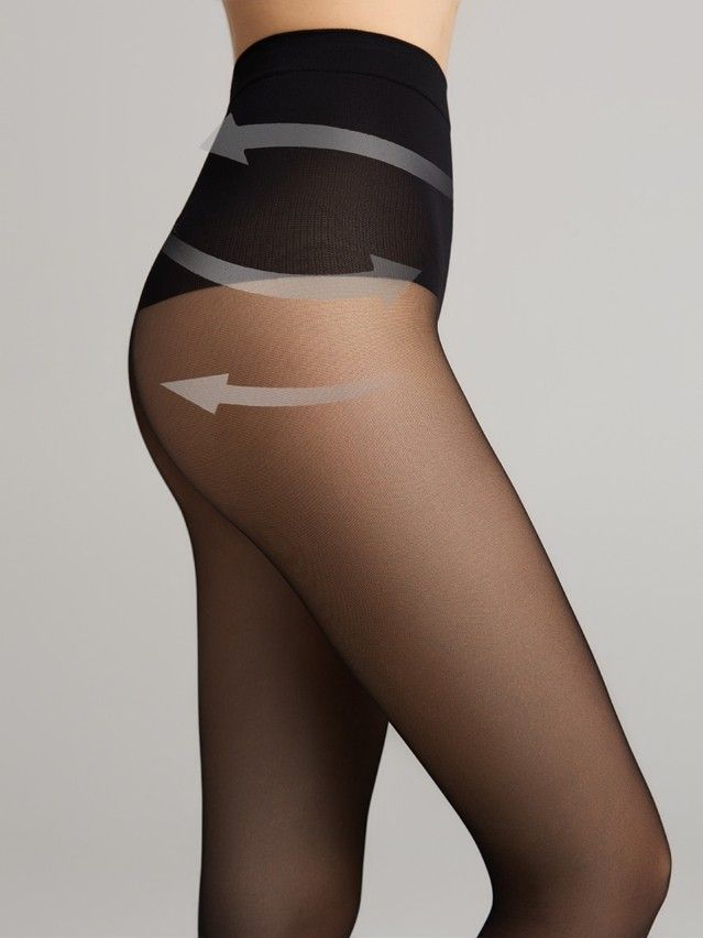 Колготки женские CE SLIMFIT 20, р.2, nero - 2